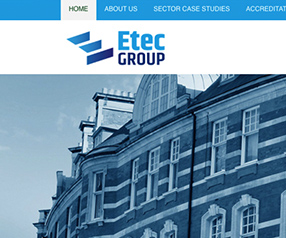 Etec’s business is growing fast. We make sure its brand keeps pace.