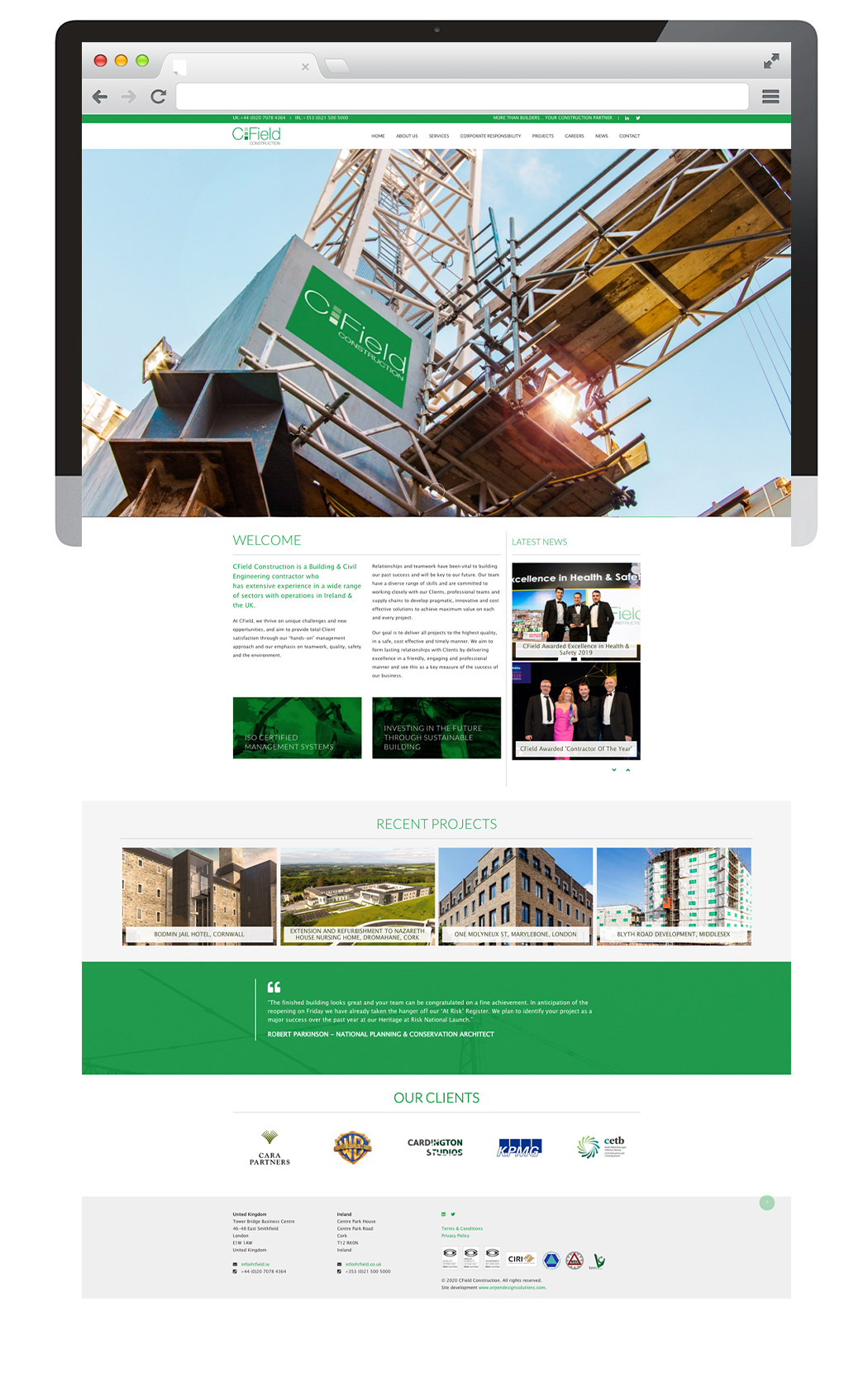 website