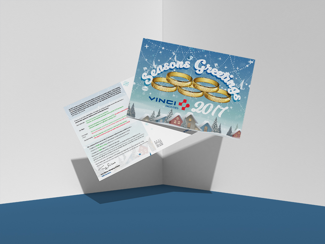 End of year card