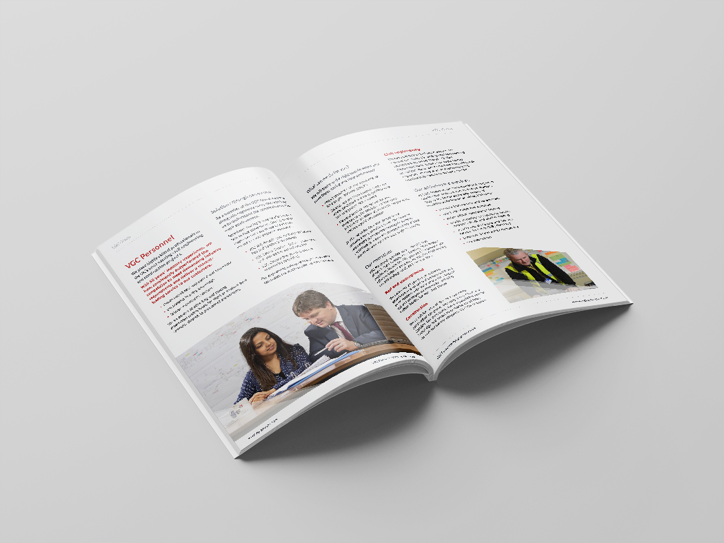 VGC personelle brochure spread
