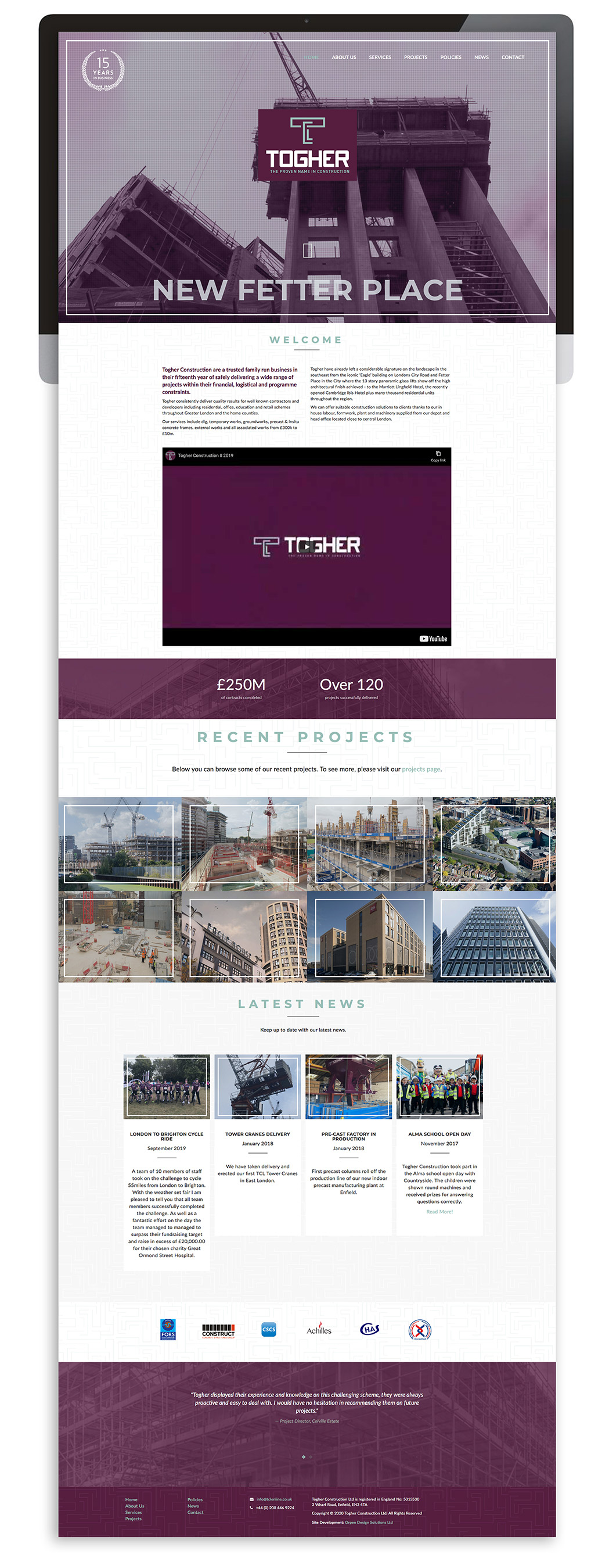 Togher Website