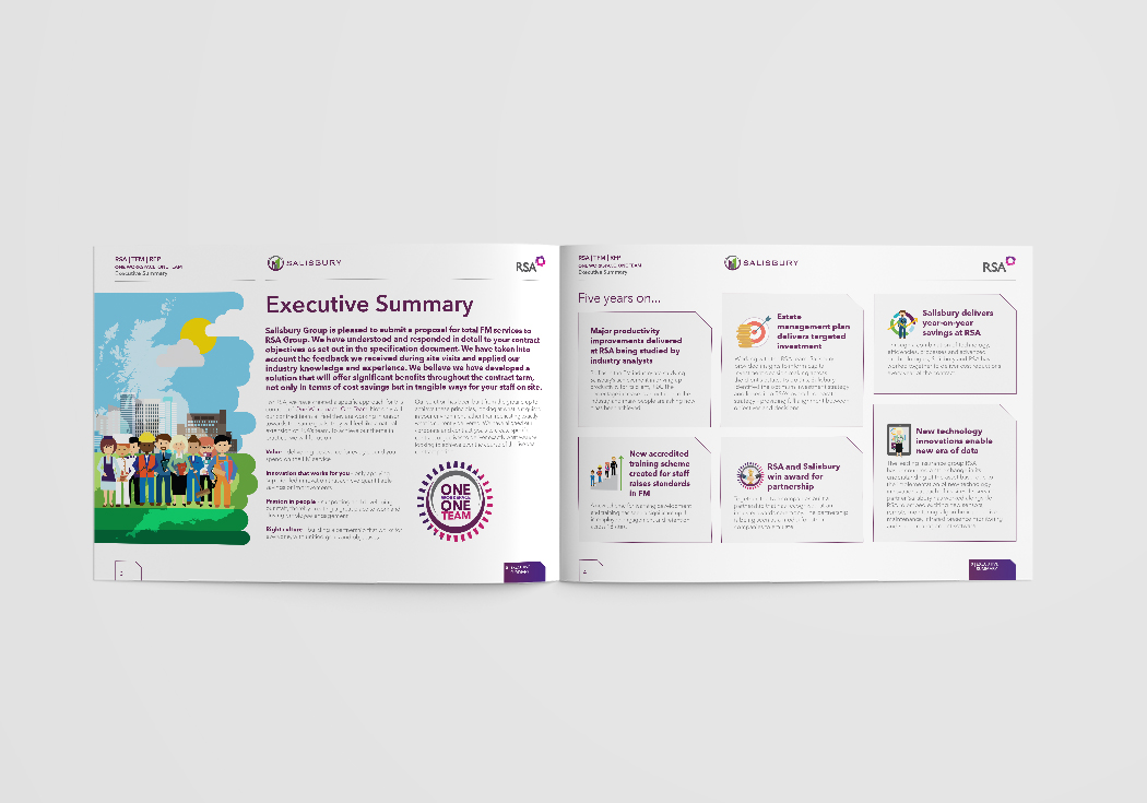 Illustrated Proposal Spread