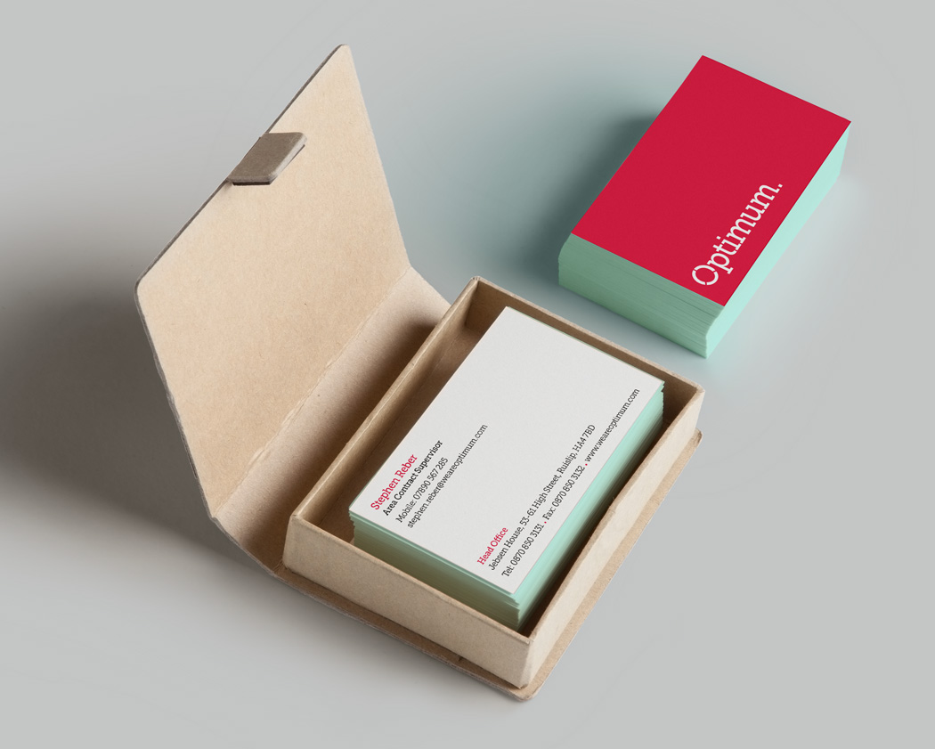 optimum business cards