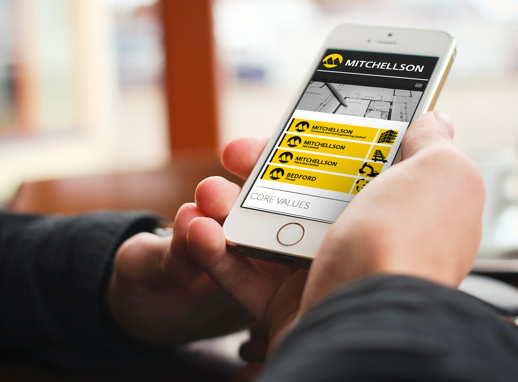 Website design mobile view